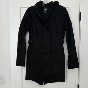 The North Face Women's Black Rain Coat